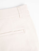 Cigarette-Hose - Slim Fit - beige