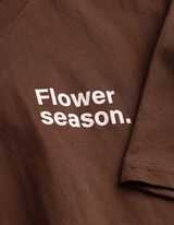 Majica kratkih rukava - Print - svijetlo smedja