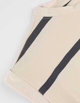 Haljina - Prerezani rukavi - bela