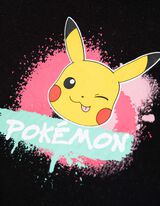 Set di T-shirt e shorts - Pokémon - nero
