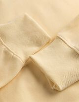 Mikina s kapuc&iacute; - Jednobarevn&eacute; - zluta