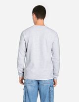 Marškinėliai ilgomis rankovėmis - Dvisluoksnis stilius - baltas