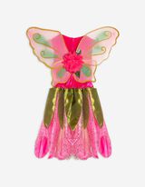 Bosfee meisjes kostuum - zwart