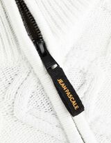 Troyer - Zopfstrick - weiß