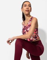 Top cropped - Morbido al tatto - rosso chiaro