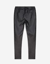 Pantalone - Ve&scaron;tačka koža - tamno-siva