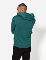 Tepl&aacute;kov&aacute; bunda - Kapucňa s tunelov&yacute;m sťahovan&iacute;m - tmavozelena