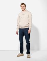 Mikina - Relax Fit střih - b&iacute;l&aacute;