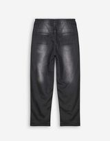 joggersy - efekt termiczny - czarny