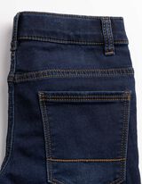 Jeansshorts - Regulierbarer Saum - dunkelblau