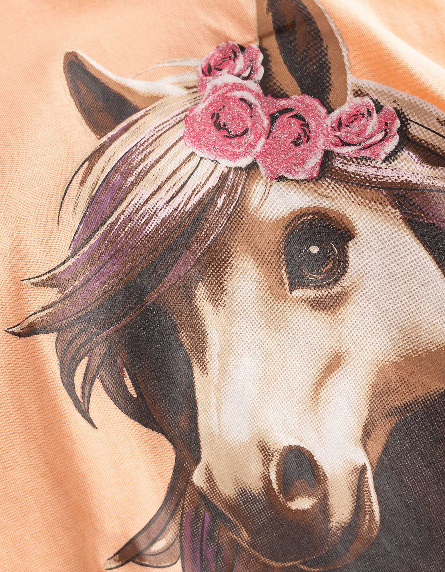 T-shirt - Impression avant - orange
