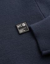 Pullover - Labelpatch - Dunkelblau