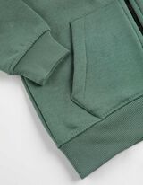 Felpa aperta - Stampa - turchese