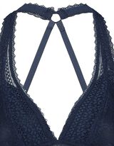 Merev&iacute;tő n&eacute;lk&uuml;li melltart&oacute; - Csipker&aacute;t&eacute;ttel - sotetkek