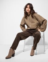 Broek - Corduroy - donkerbruin