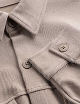 Hemd - Brusttasche - Beige