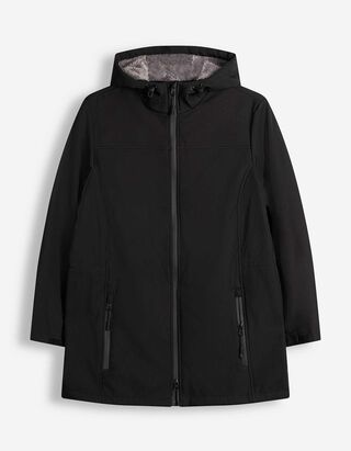 Parka - Aufgesetze Taschen - Schwarz