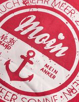 Propínací mikina - Potisk - cervena