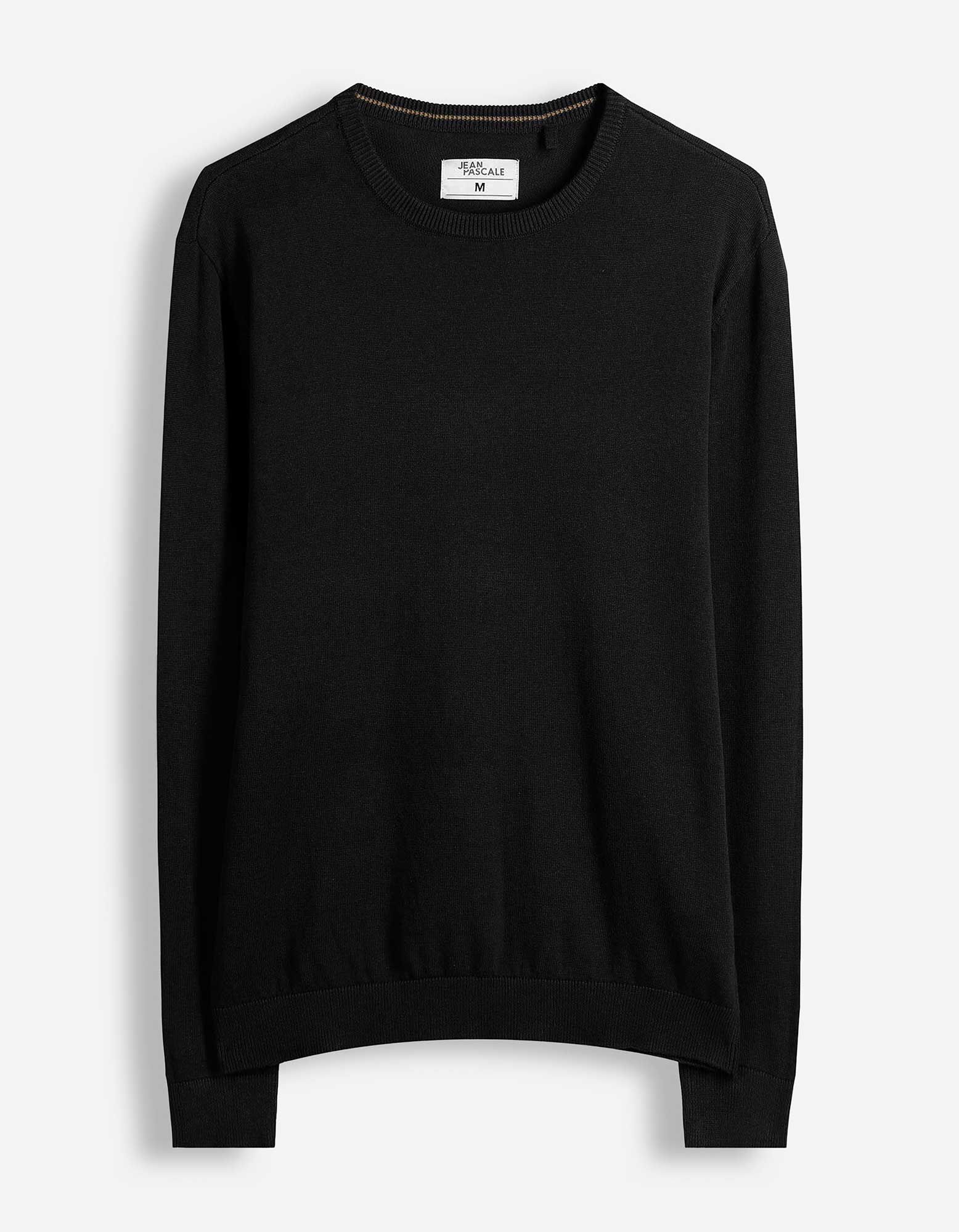 Pullover - Baumwolle - Schwarz