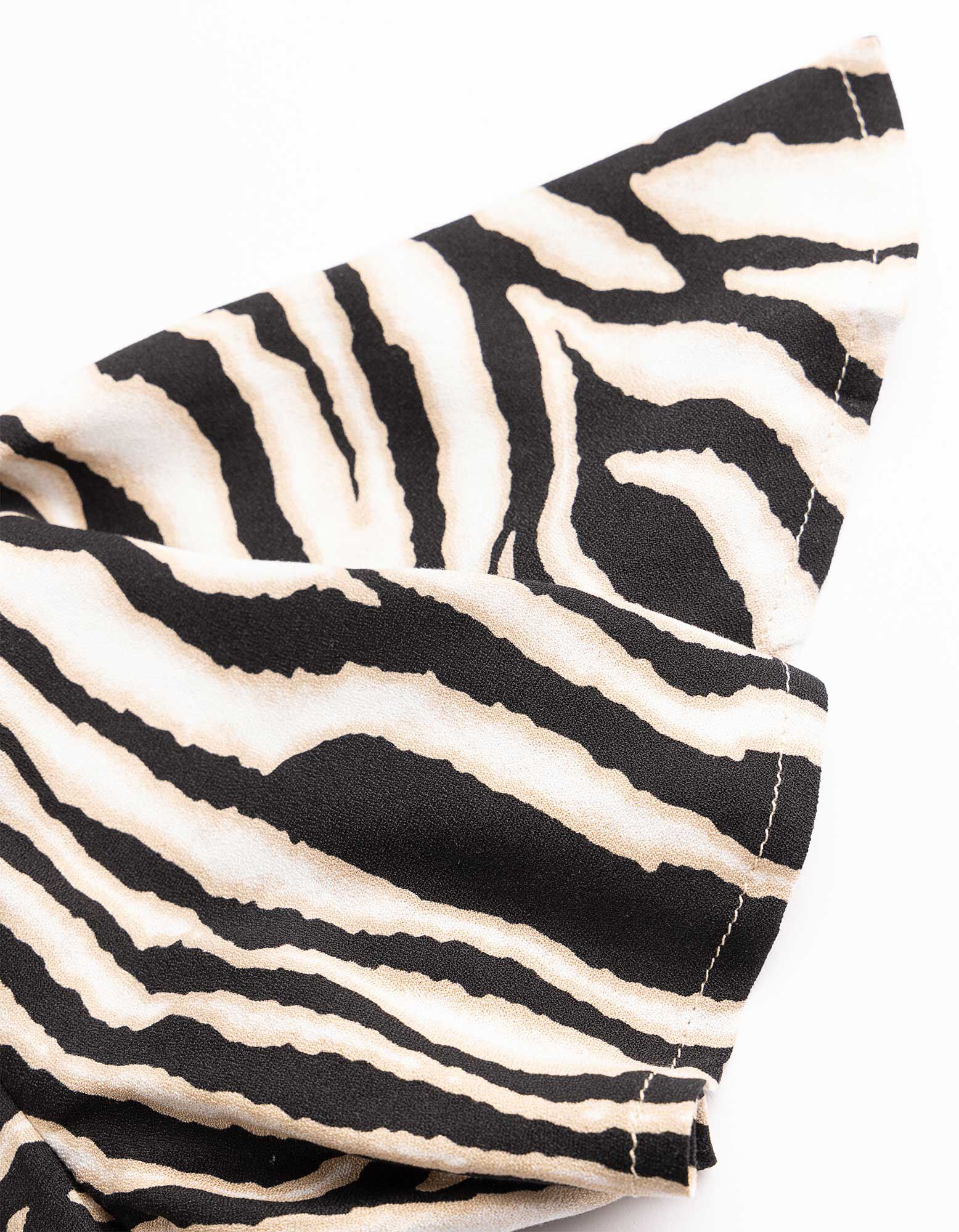 Robe - Imprim&eacute; all-over - blanc