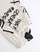 Joggingbroek - Relaxed fit - beige