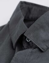 Camicia - Misto lino - verde