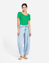 T-shirt - Misto cotone - verde