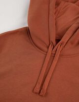 Felpa con cappuccio - Misto cotone - rosso chiaro