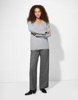 Kelnės - Platūs - tamsiai pilkas