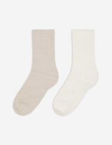Kuschelsocken - einfarbig