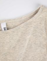 Motinystės suknelė - Pabrėžiantis figūrą - smelio spalvos