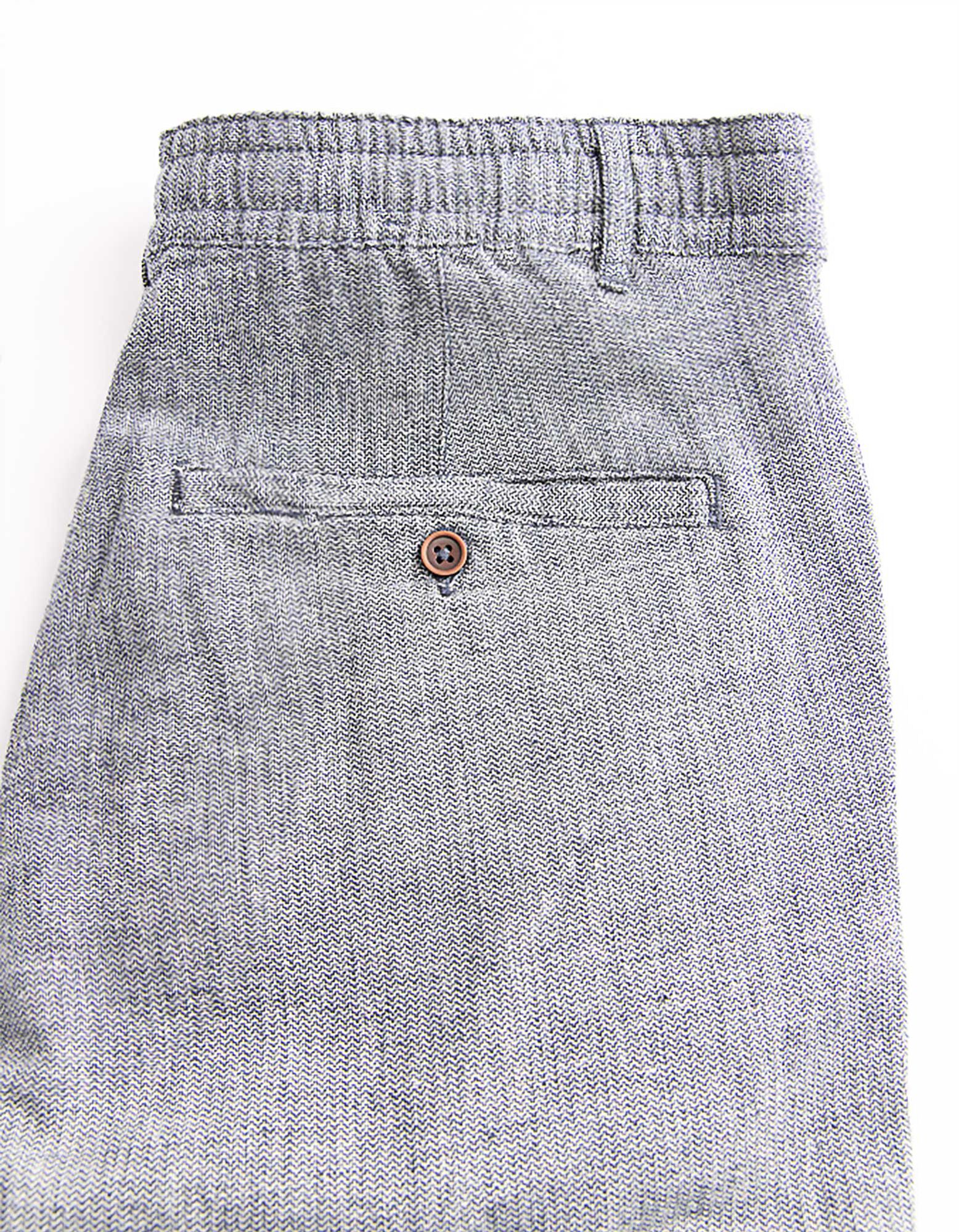 Short chino - Chin&eacute; - Bleu fonc&eacute;