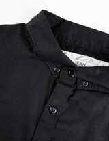 Camicia - Misto lino - nero