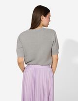 Pulovr - Kr&aacute;tk&eacute; ruk&aacute;vy - seda