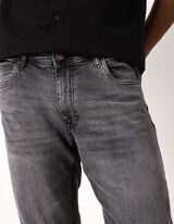 Jeans - Straight fit - grijs