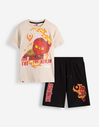 Set aus T-Shirt und Hose - Ninjago - Beige
