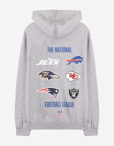 Hoodie - NFL - Hellgrau