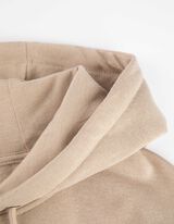Hoodie - Frontprint - beige