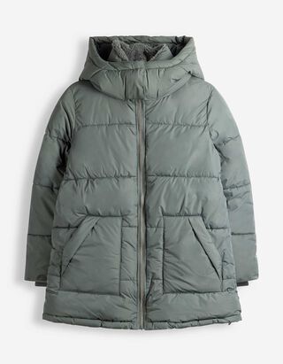 Outdoorjacke - Material-Mix - Khaki