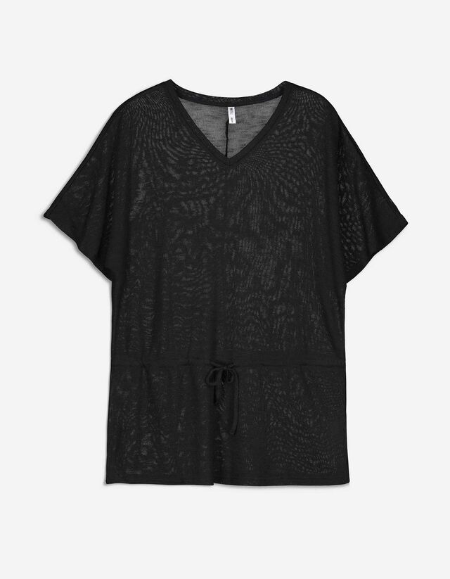 T-Shirt - Regulierbarer Saum