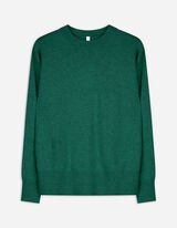 Strickpullover - Kaschmir - dunkelgrün