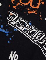 Tričko - Among US - cierna