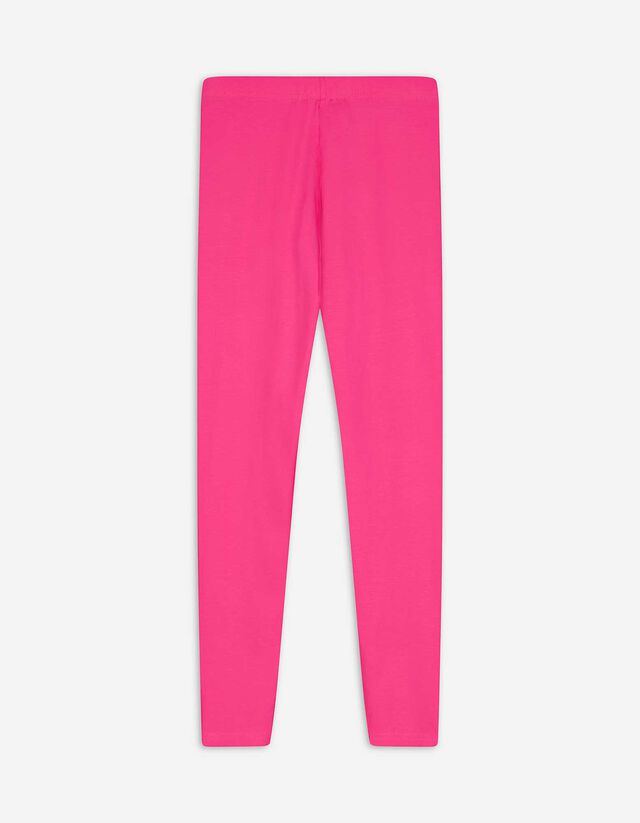 Leggings - Vita elasticizzata - rosa fucsia