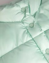 Tepitud vest - peidetud taskud - heleroheline