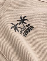 Top - Cut-outs - Beige