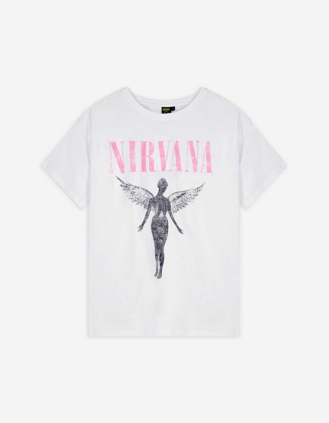 T-Shirt - Nirvana - weiß