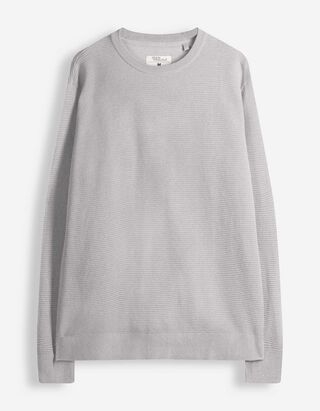 Pullover - Baumwolle - Grau