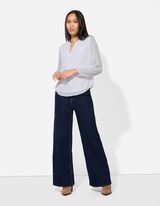 Bluse - Loose Fit - wei&szlig;