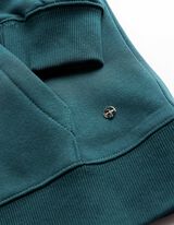 Sweatjacke - Regular Fit - Petrol