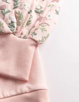 Mikina - Bal&oacute;nov&eacute; ruk&aacute;vy - ruzova